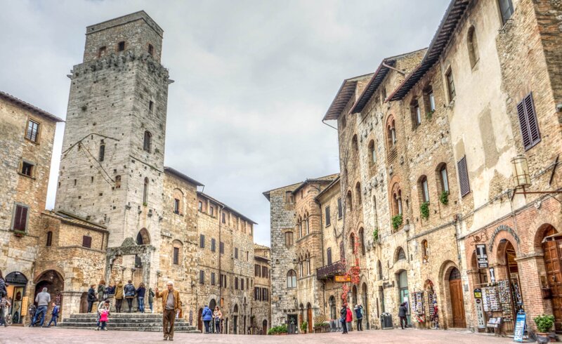 Innenstadt von San Gimignano