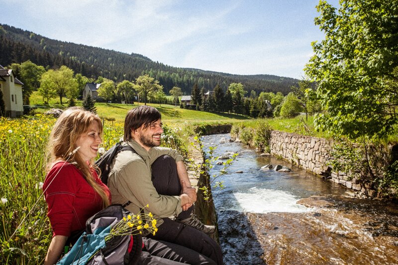 Wandern im Erzgebirge