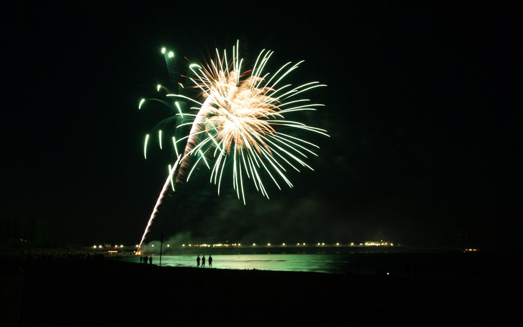 Silvester an der Ostsee