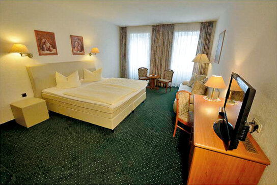 Doppelzimmer im Hotel Evabrunnen