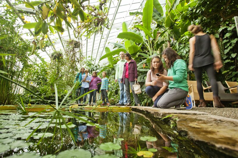 Botanischer Garten Karlsruhe – Kakteenhaus im Stadtgarten