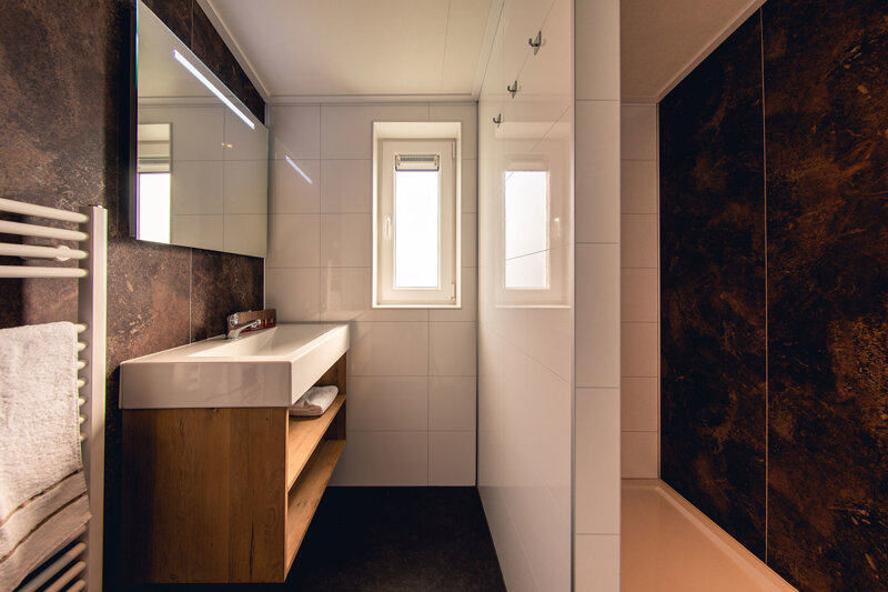 Raccoon Lodge Baderaum