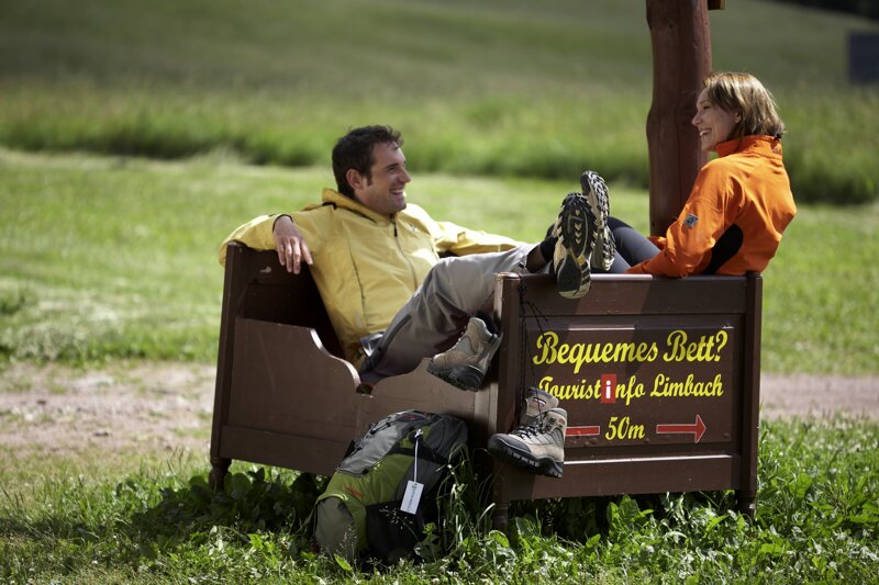 Pause und Rast beim Wandern im Thüringer Wald