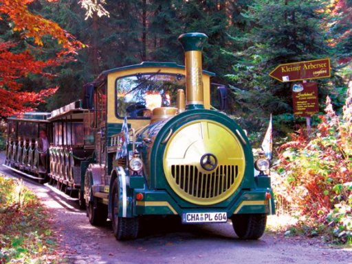 Bähnle zum Arbersee und Tatarenhut-Essen