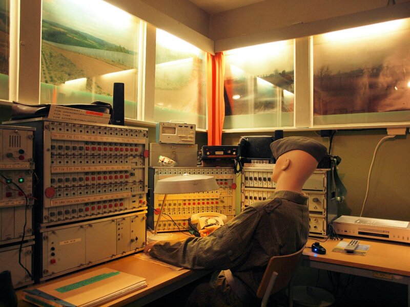 Soldaten-Puppe im Grenzlandmuseum 