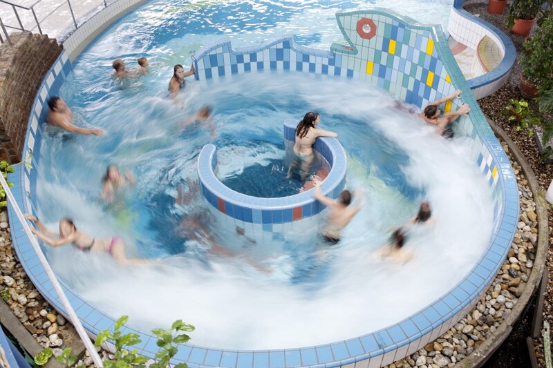 Strömungskanal im Aqua Marien