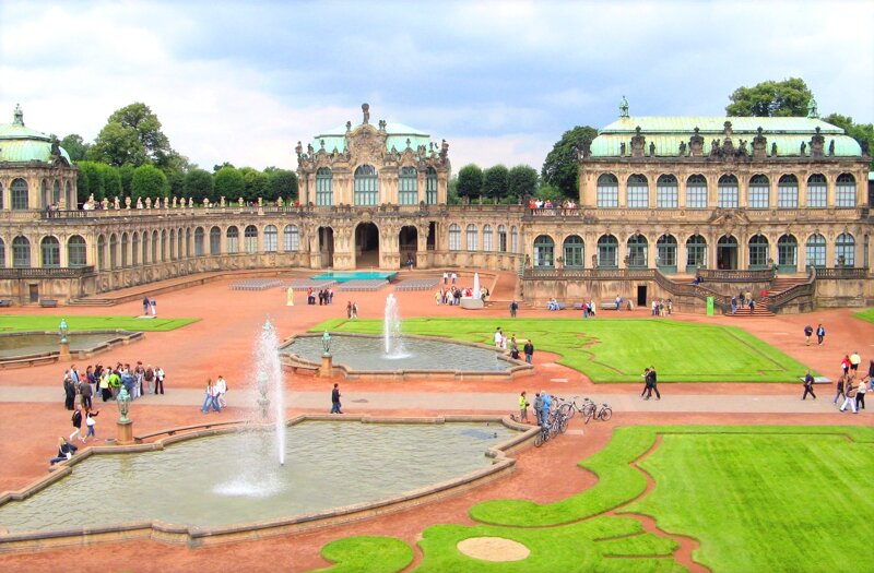 Außenansicht Zwinger Dresden