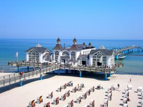 Insel Rügen-Strand von Sellin