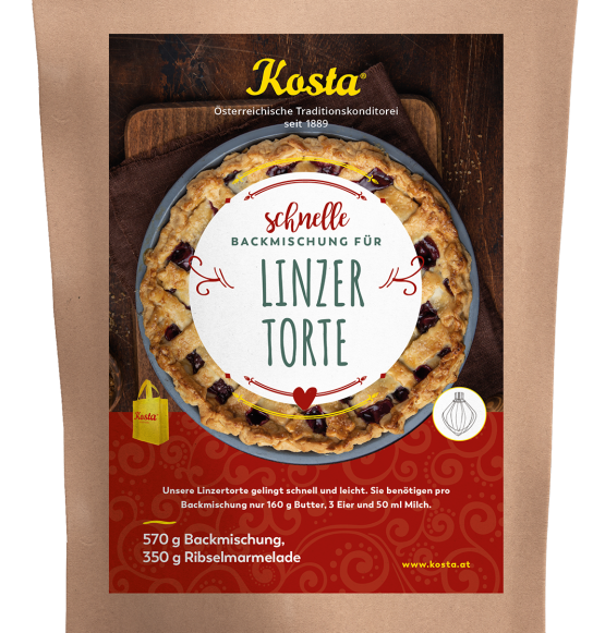 Backmischung Linzertorte