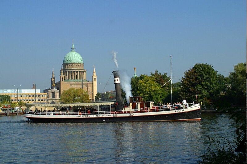 Dampfschiff Gustav von der Weissen Flotte Potsdam