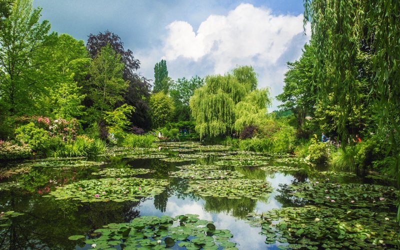Fondation Claude Monet in Giverny in der Normandie