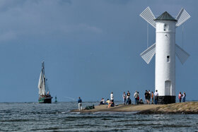 Swinoujscie Hafeneinfahrt