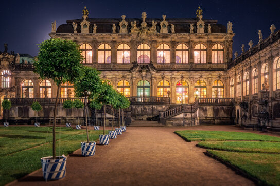 Der Porzellanpavillon im Dresdner Zwinger c DML-BY