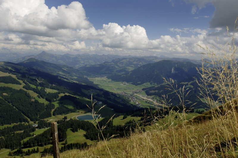 Blick über das Brixental