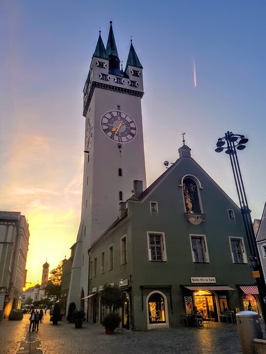 Stadtturm Abend