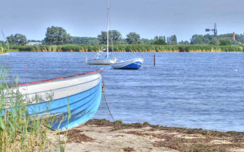 Boot bei Middelhagen auf Rügen