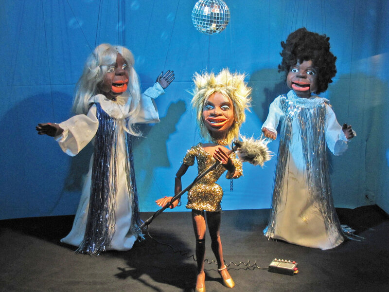 Tina Turner Marionette der Augsburger Puppenkiste