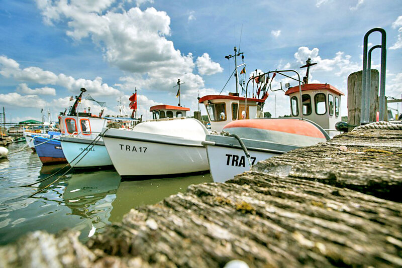 Fischereihafen an der Ostsee – typisches Bild für Niendorf