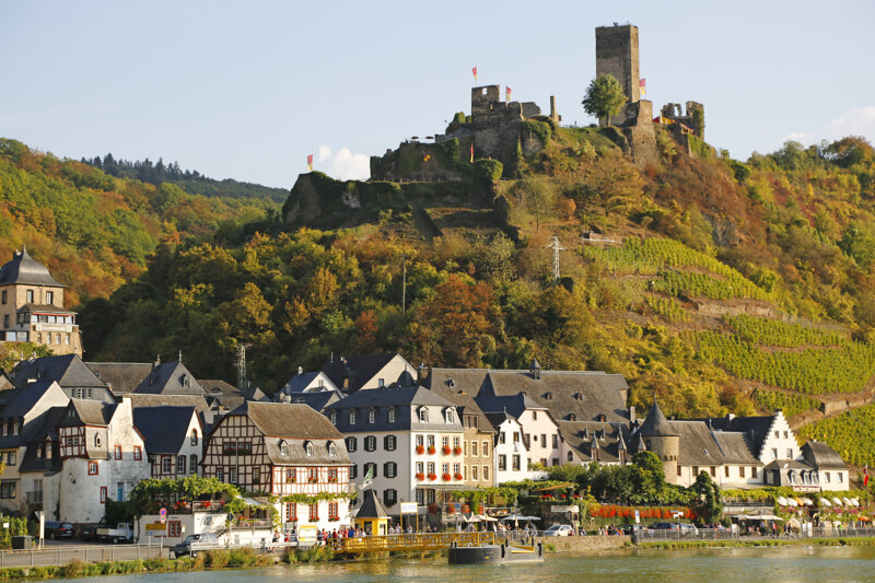 Beilstein von der Mosel aus