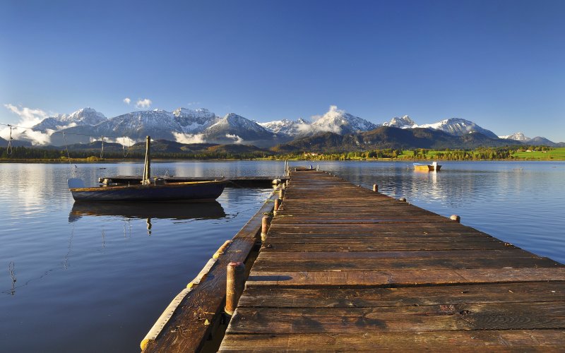 Hopfensee in Bayern