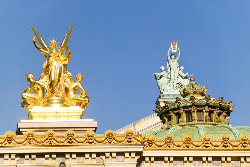 Fassade des Opernhauses Opéra Garnier