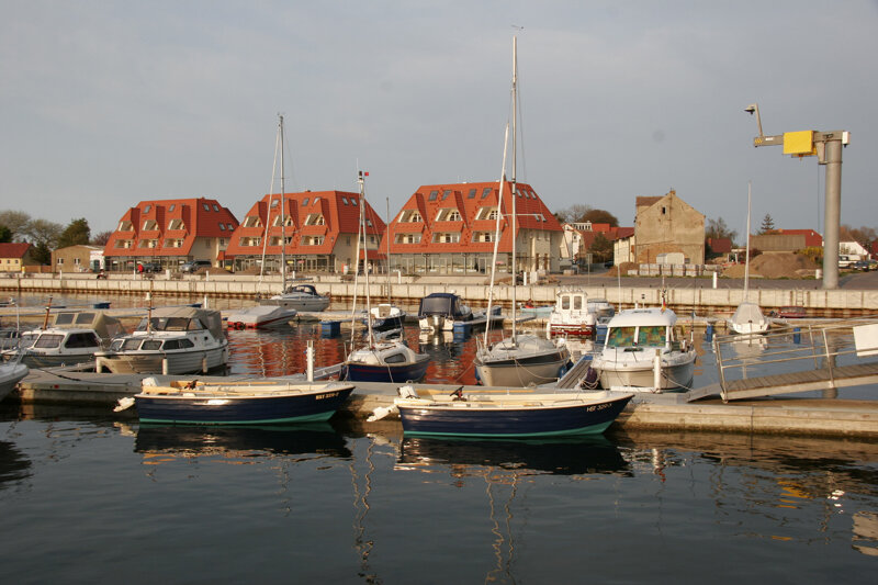 Hafen Wiek mit Schiffen