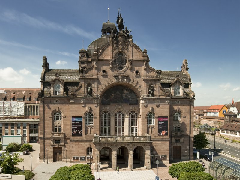 Staatstheater Nürnberg von oben