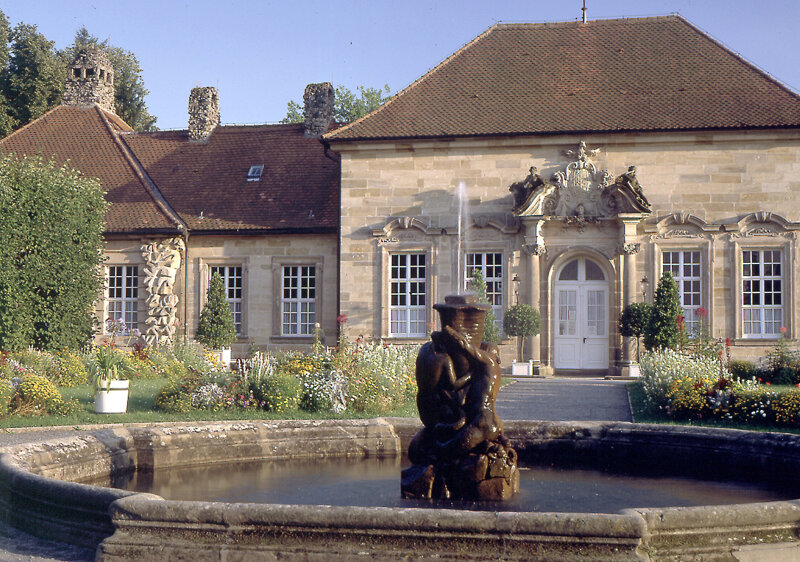Eremitage mit Brunnen in Bayreuth