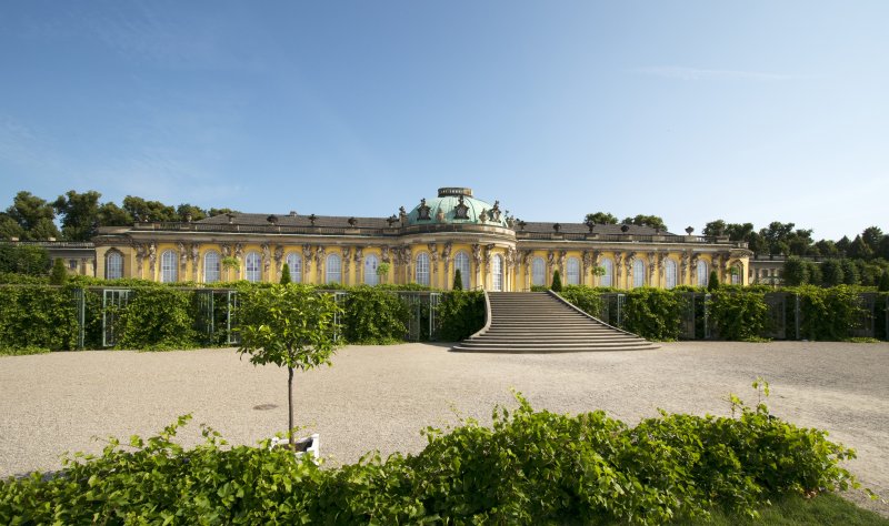 Schloss Sanssouci Außenansicht
