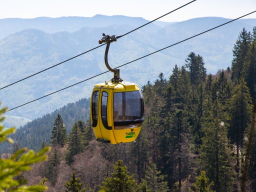 Bergbahn zum Belchen, Schifffahrt auf dem Rhein