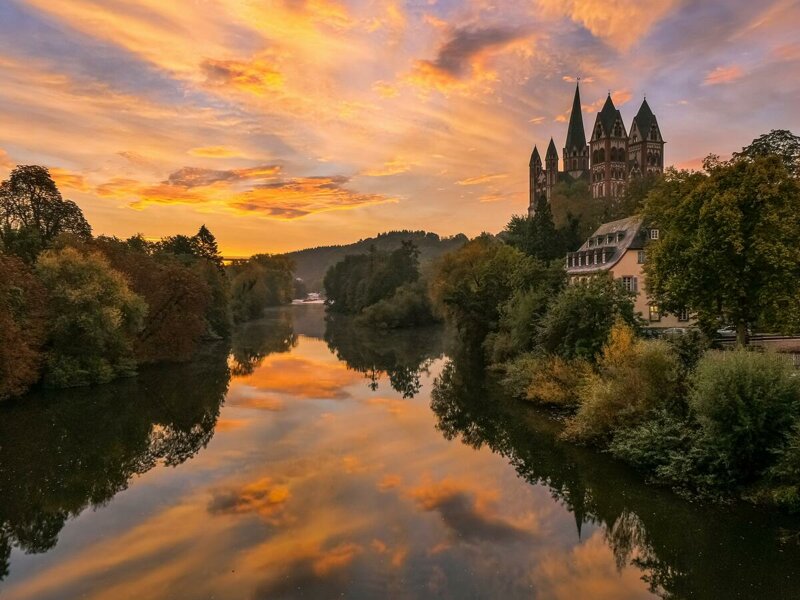 Limburger Dom mit lahn