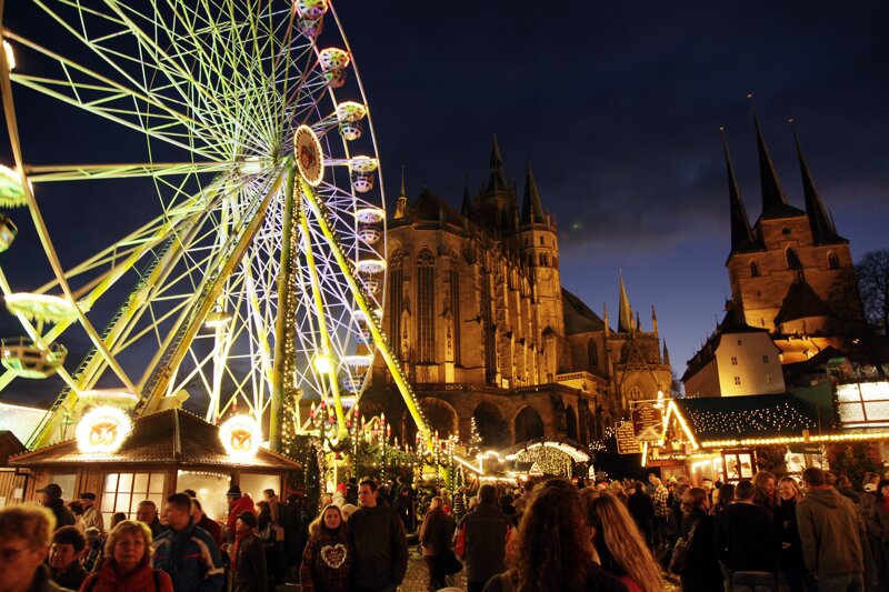 Dom und Weihnachtsmarkt Erfurt