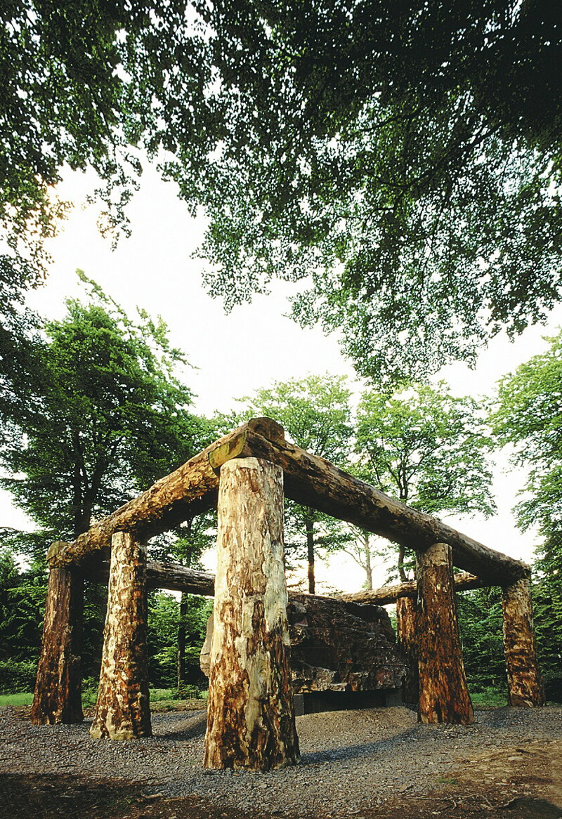WaldSkulpturenWeg Stein Zeit Mensch von Nils-Udo im Sauerland