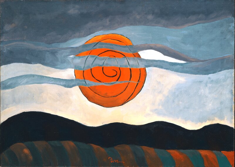Rote Sonne, Arthur Dove