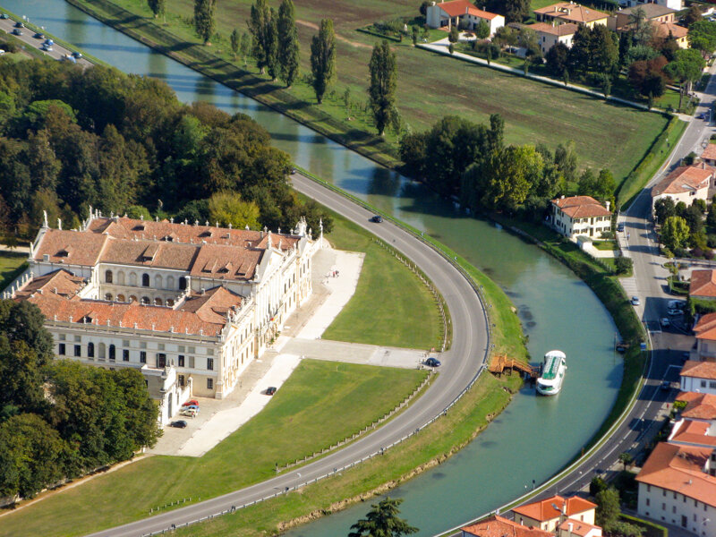Villa Pisani – Ansicht der Fassade
