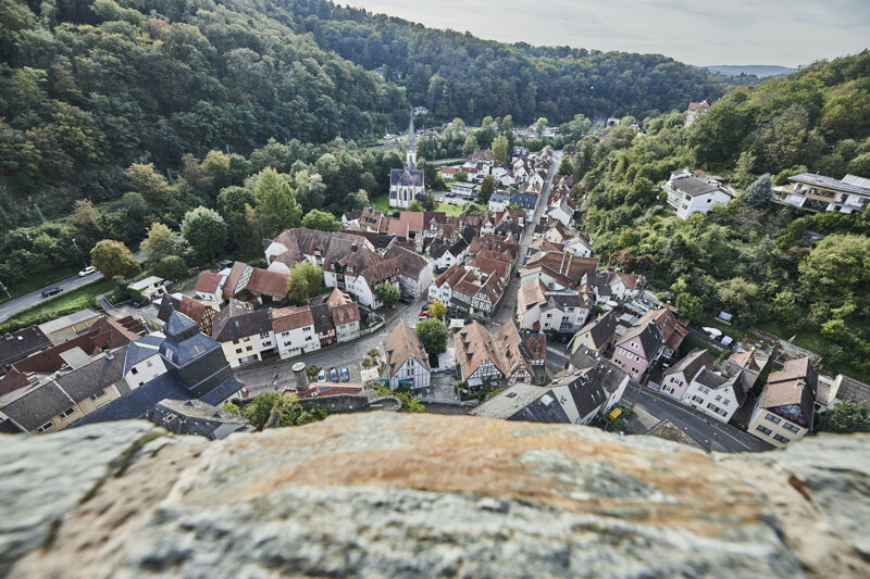 Ausblick von der Burg 