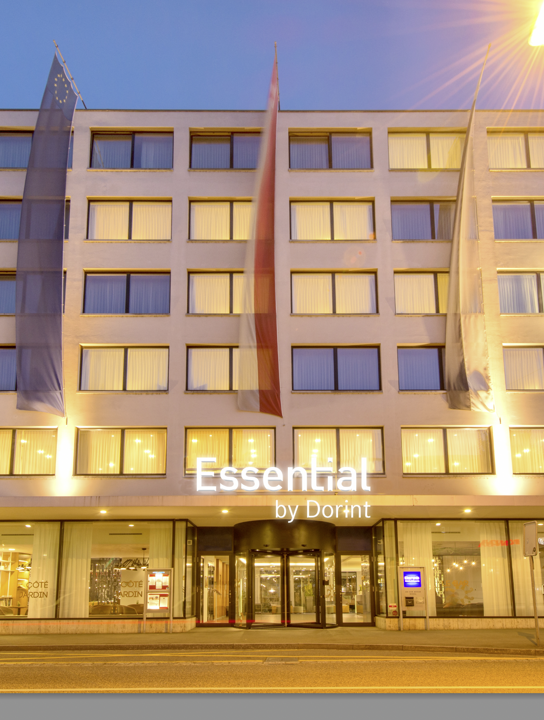 Außenaufnahme vom Dorint An der Messe Basel