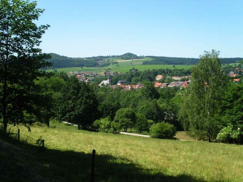 Blick auf Gersfeld