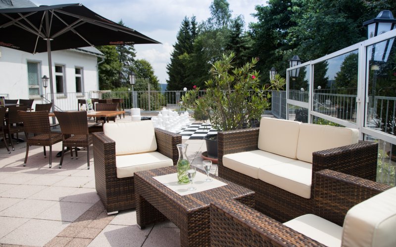 Masserberg Werrapark Resort Hotel Frankenblick Pool Hallenbad