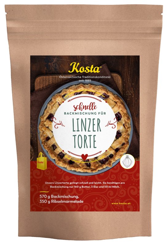 Backmischung Linzertorte