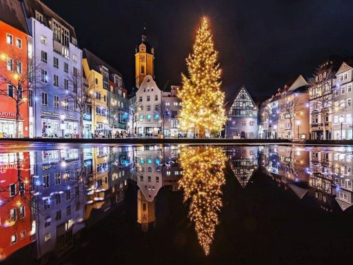 Entenkeule, Glühwein und Turmbläser am Markt