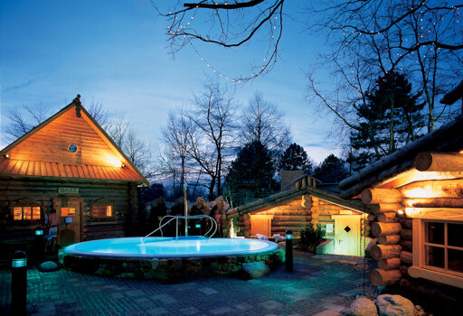 finnisch-sibirische Saunadorf Claudius Therme 