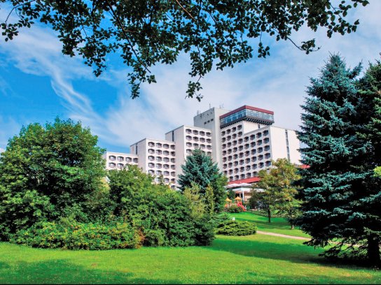 Außenansicht des Ahorn Berghotels Friedrichroda