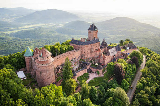 Hohkönigsburg im Elsass