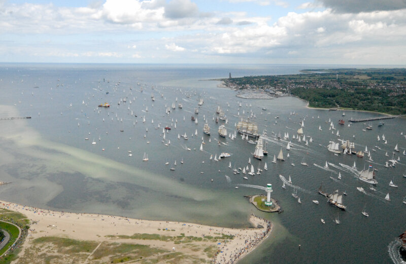 Luftaufnahme Kieler Woche