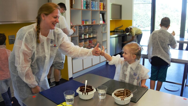 Ritter Sport Ausstellung, Workshop