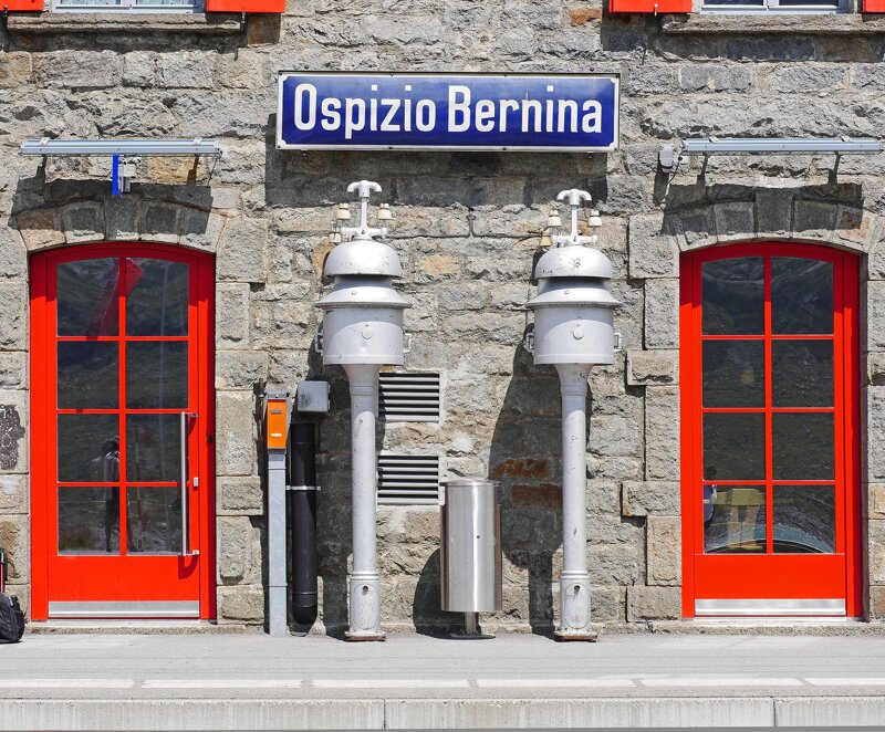 Bergstation Ospzio Bernina