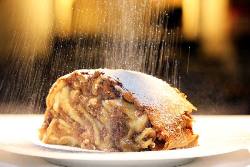 warmer Apfelstrudel