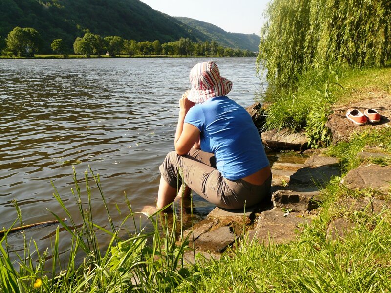 Pause an der Mosel ohne c pixabay