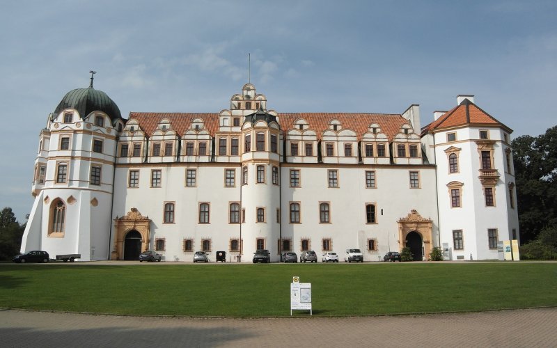 Aussenanblick des Schlosses Celle